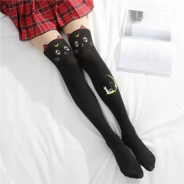 Collants chat JK pour filles