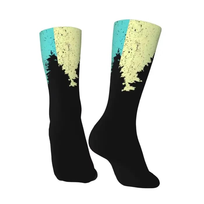 Mignon vtt vélo piste descente chaussettes hommes femmes chaud 3D imprimé VTT cyclisme cavalier Football