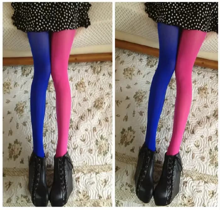 Collants blancs Lolita à la mode pour femmes