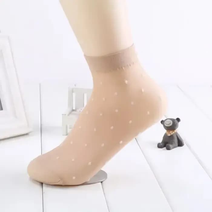 Chaussettes d'été en soie pour femmes