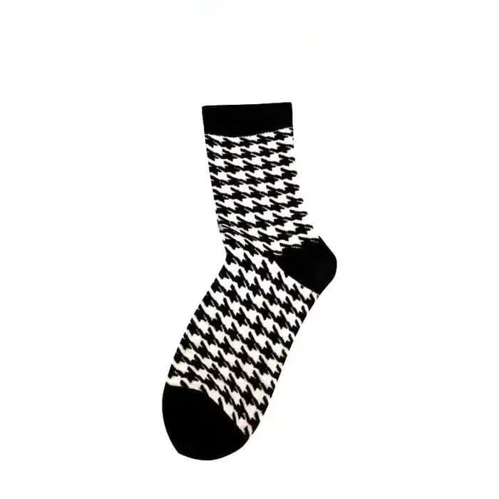 5 paires de chaussettes mi-mollet pour femmes