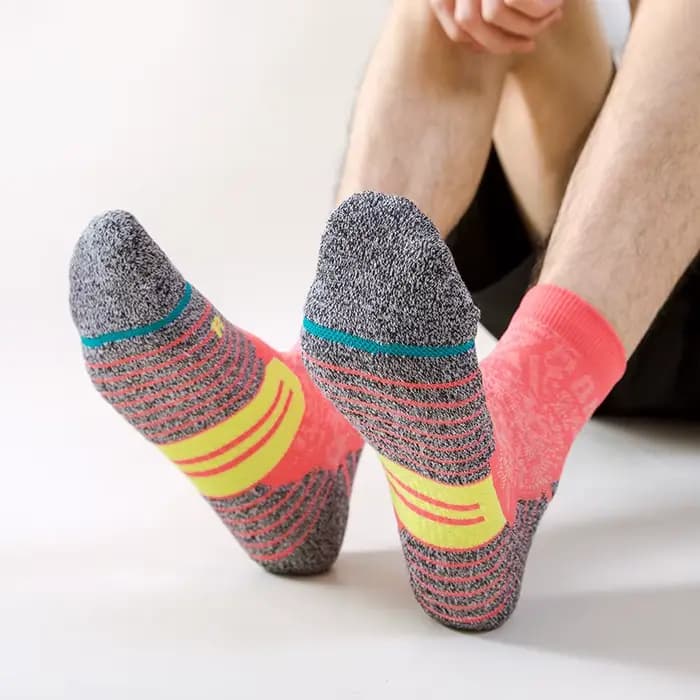 Chaussettes de sport professionnelles mi-mollet pour hommes et femmes