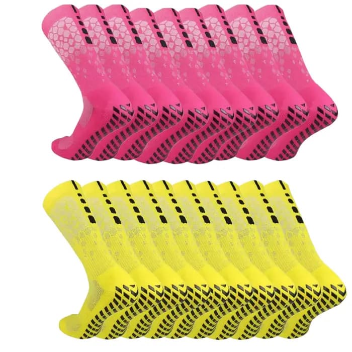Chaussettes de football antidérapantes pour hommes et femmes