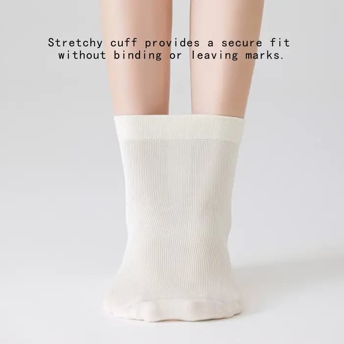 Chaussettes en coton sans couture empilables pour femmes - Portez-les en version tombante ou droite