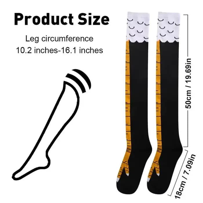 Chaussettes au-dessus du genou pour femmes, cuissardes hautes et longues, nouveauté amusante, chaussettes pattes d'animaux de dessin animé, cadeau créatif pour femmes