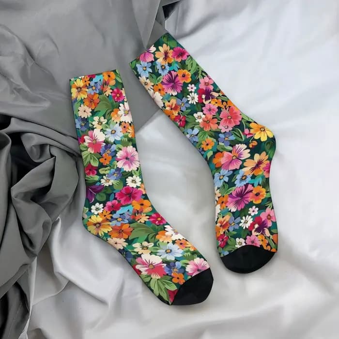 Chaussettes colorées pour hommes