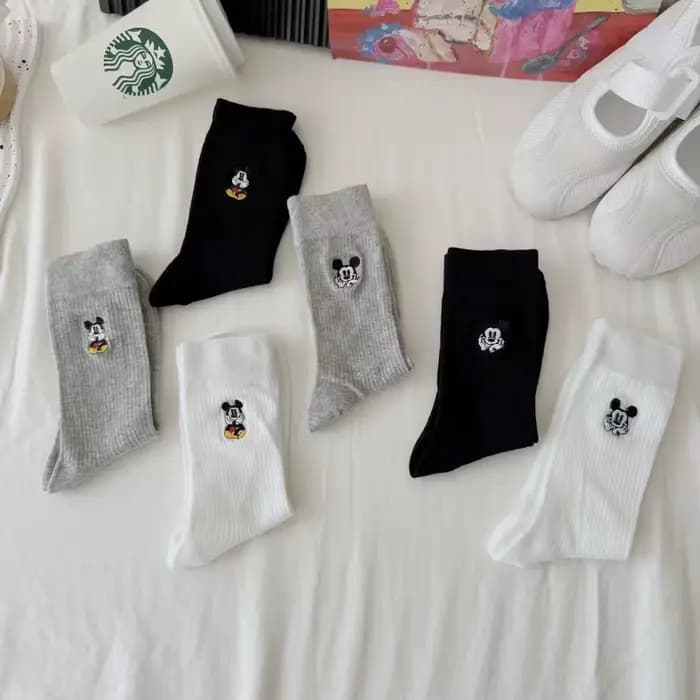 6 paires de chaussettes Disney pour femmes