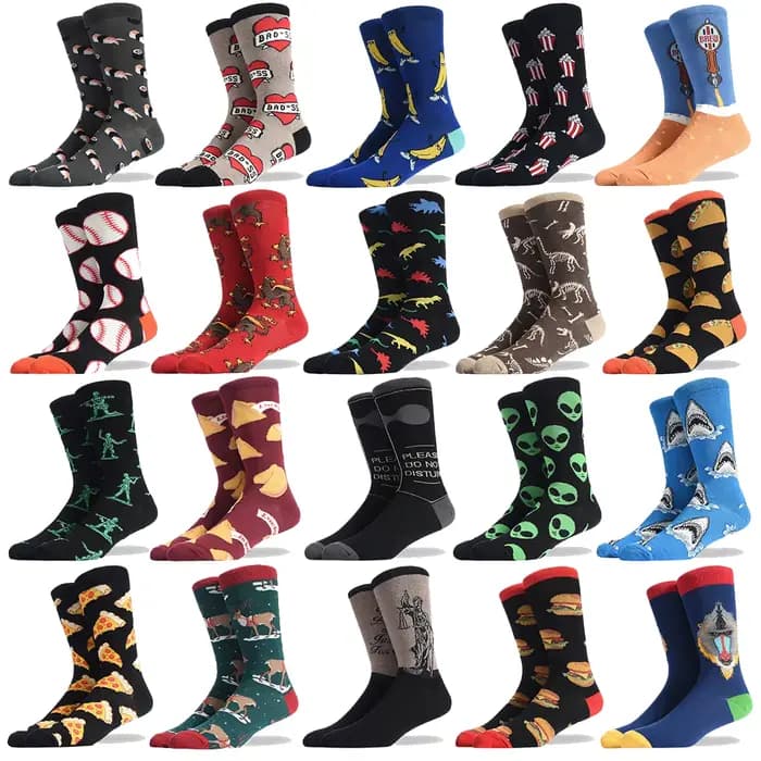 Chaussettes mi-hautes Hip Hop pour hommes