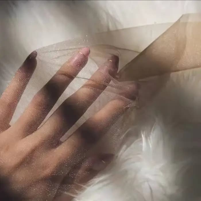 Collants transparents en soie noire brillante et Sexy pour femmes