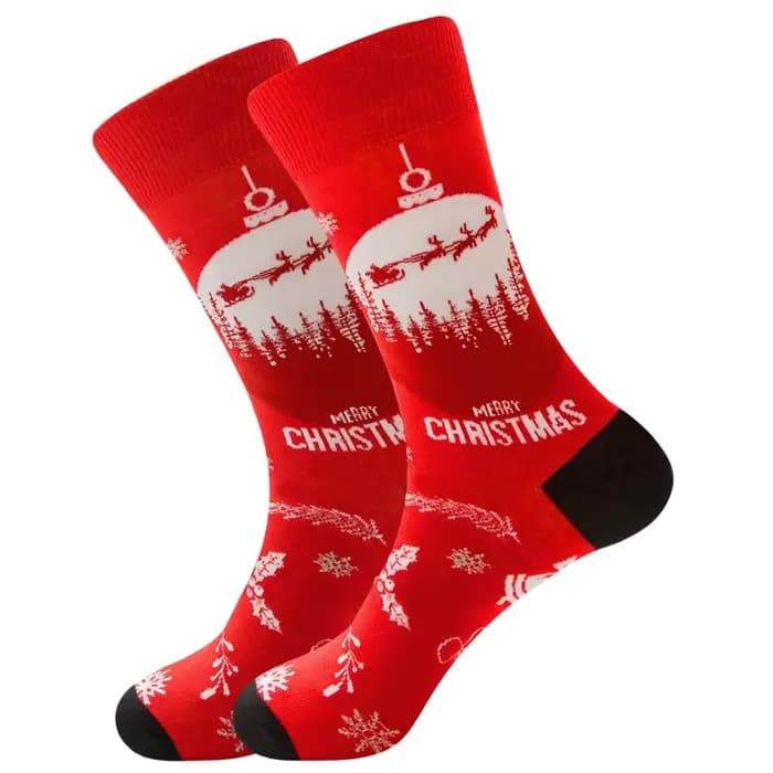 Chaussettes de noël à la mode