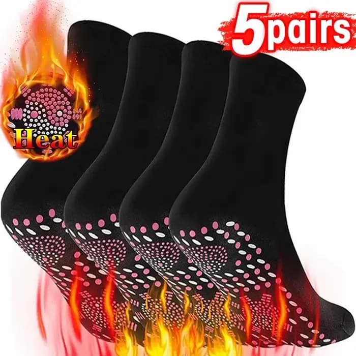 Tourmaline-Chaussettes auto-chauffantes