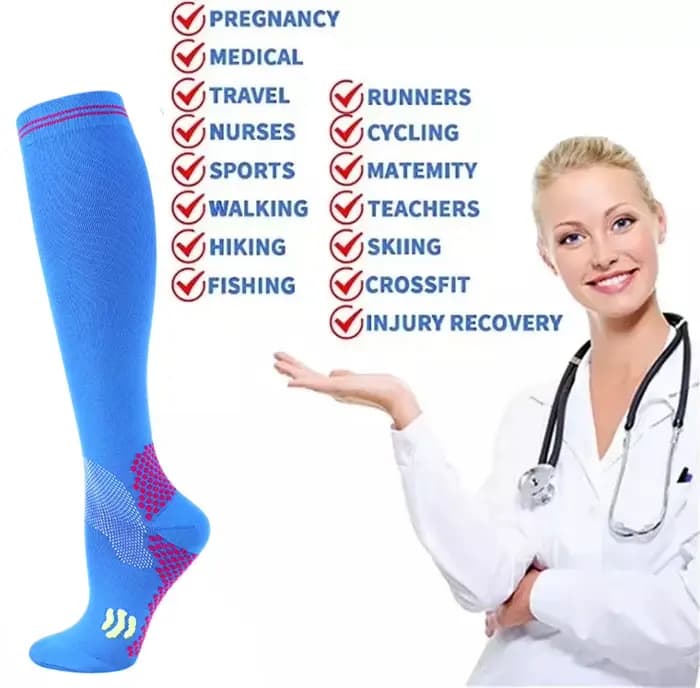 Chaussettes de Compression 20-30 Mmhg