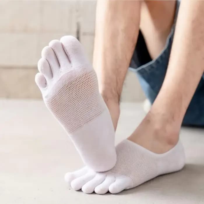 Chaussettes d'été à cinq doigts pour hommes