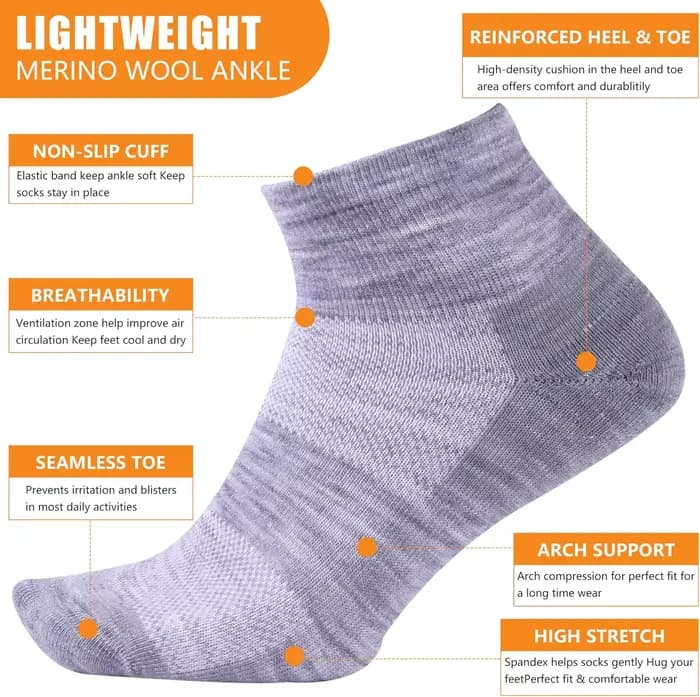 90% laine mérinos chaussettes pour hommes femmes doux