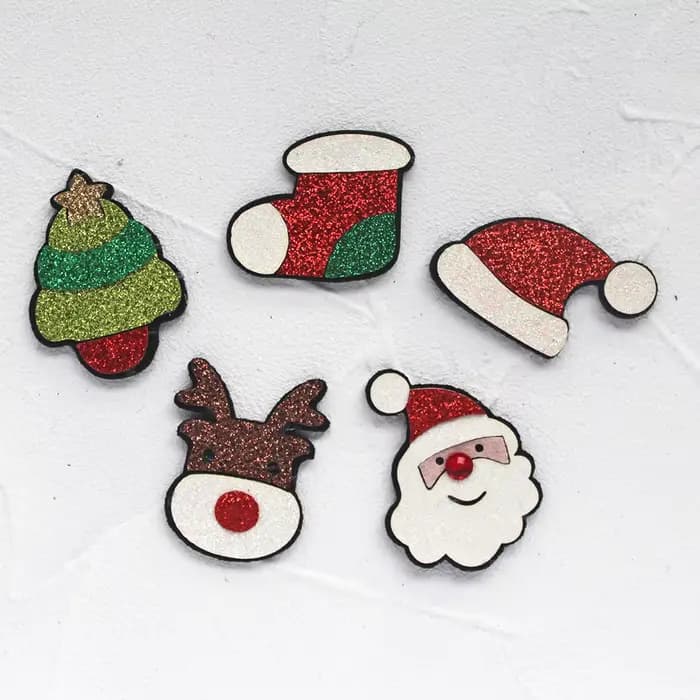 Chaussettes d'arbre de Noël scintillantes