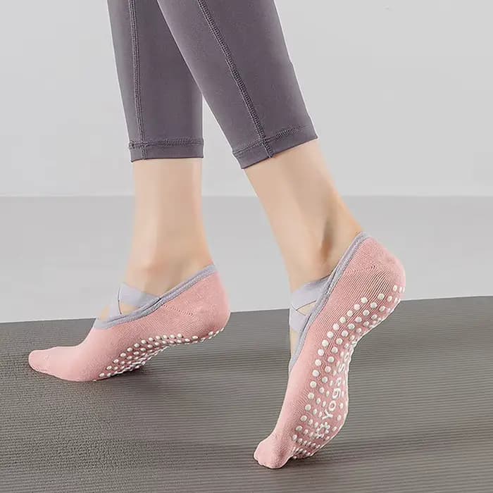 Chaussettes de Yoga en Nylon Pur Coton pour Femme