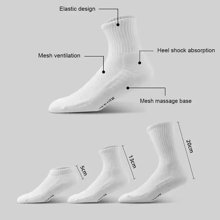 Chaussettes dépistolet antes en coton pour hommes