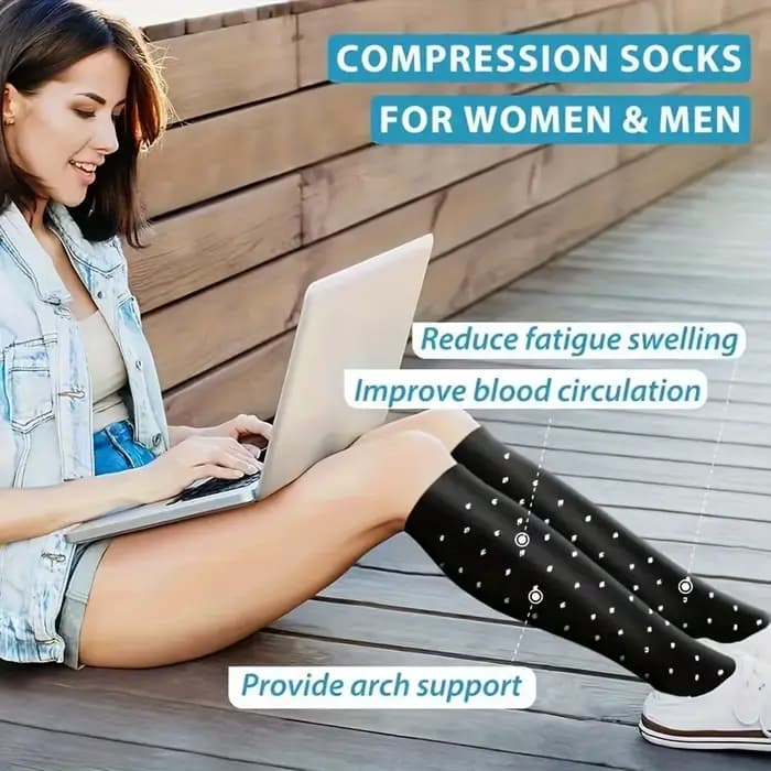 Chaussettes de Compression pour Homme et Femme