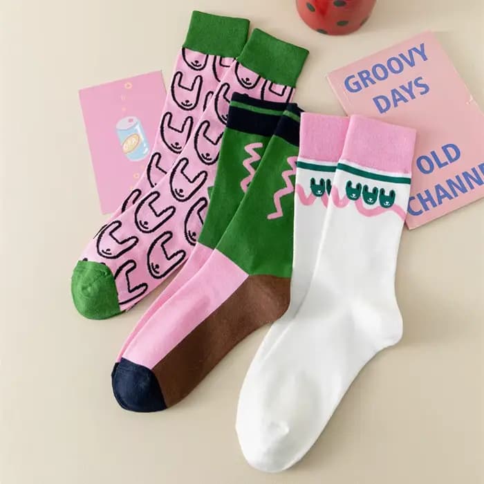 Chaussettes en coton pour hommes et femmes