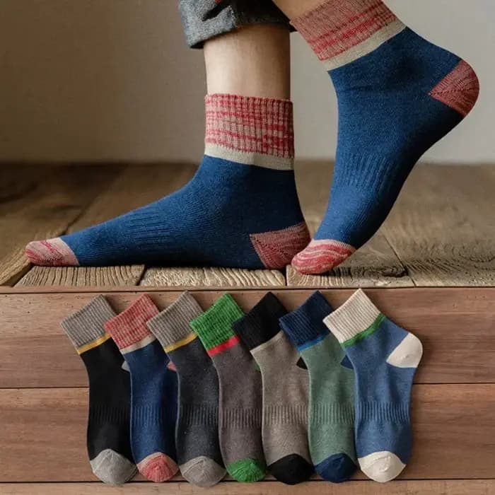 Chaussettes de sport en coton épais pour hommes