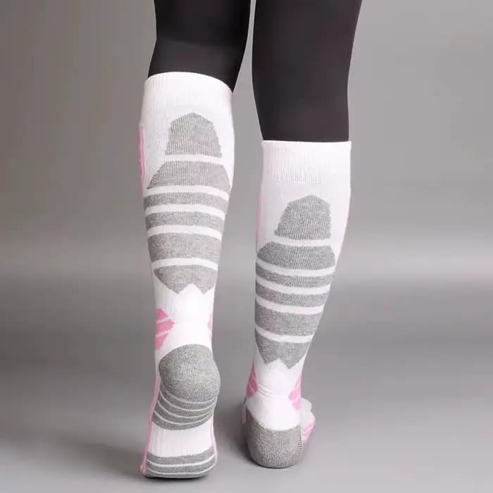 1 paire de chaussettes de Ski en laine mérinos pour femmes et hommes