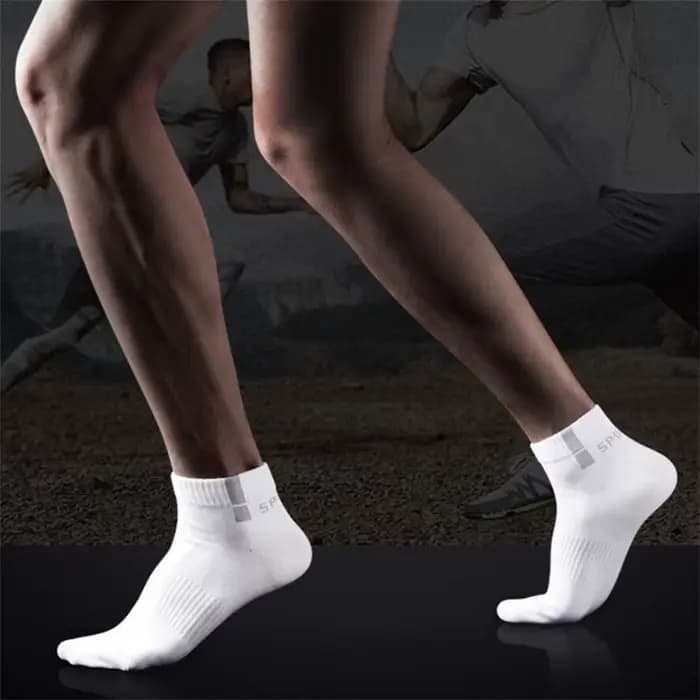 6 paires/pack coton sport hommes chaussettes