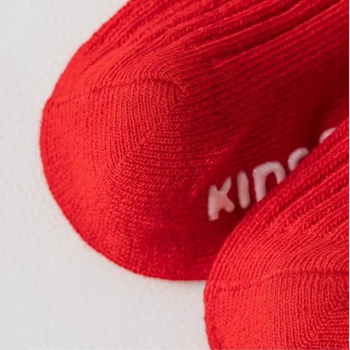 Chaussettes de Noël rouges pour bébé