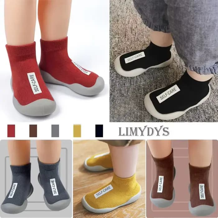 Chaussures-chaussettes antidérapantes pour bébé