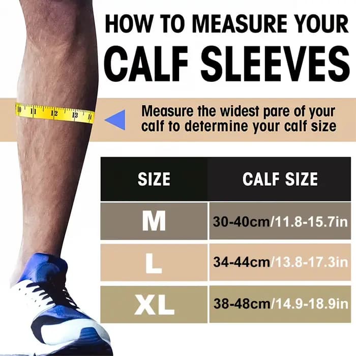 1 paire de manchons de Compression pour mollets pour hommes et femmes