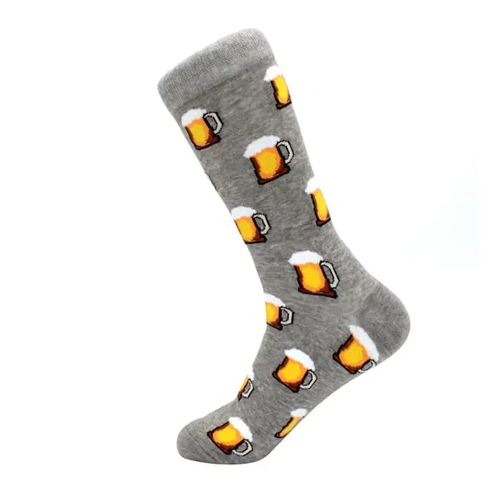 Tendance offre spéciale hommes chaussettes décontracté Gentleman haute qualité couleur Puzzle heureux