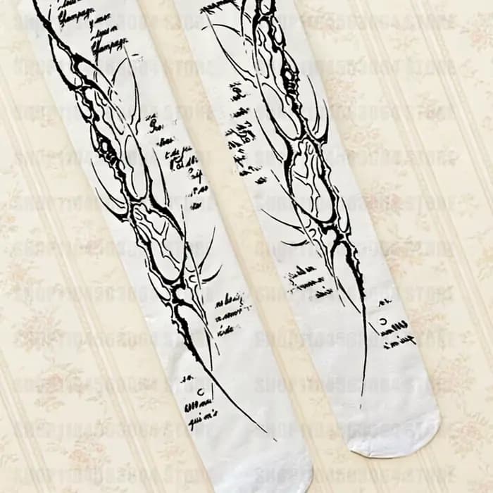 Chaussettes longues amusantes pour Halloween