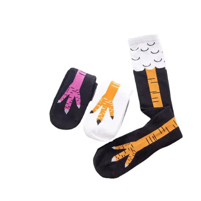 Pattes de poulet pieds chaussettes femmes