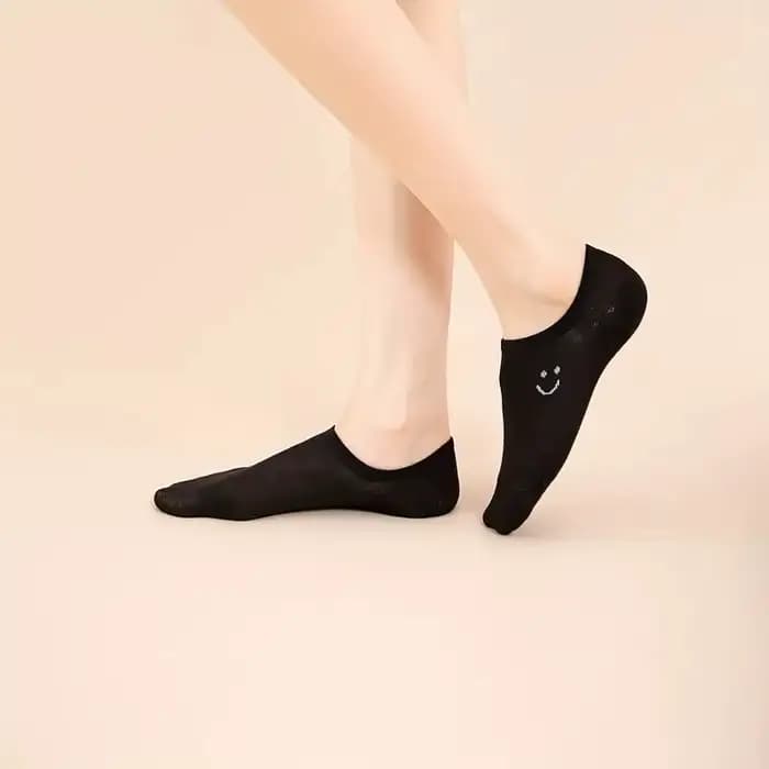 Chaussettes No-Show pour femmes – Sourire