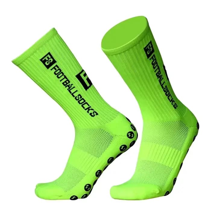 FS chaussettes de Football nouveau Style rond Silicone ventouse poignée anti-dérapant
