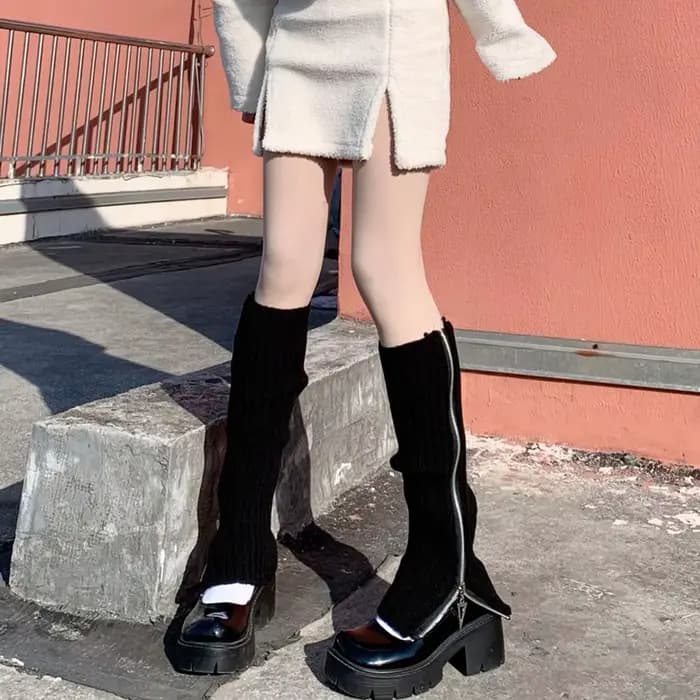 Harajuku – chaussettes de bottes de personnalité
