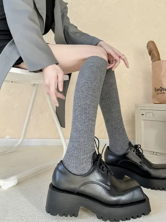 2 paires de chaussettes chaudes pour femmes