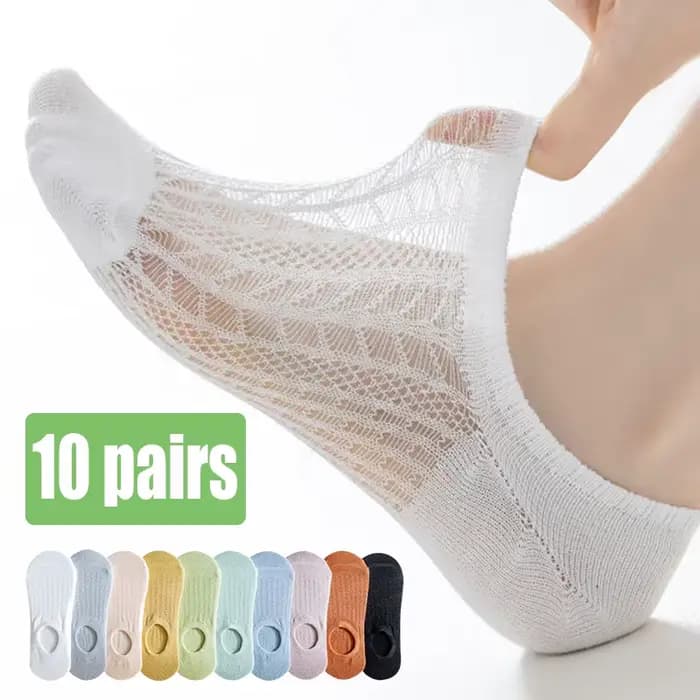 Chaussettes en Maille Invisible pour Femme
