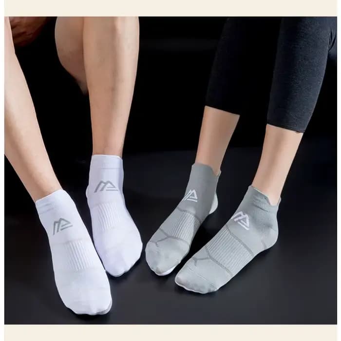 Chaussettes de sport courtes respirantes pour hommes et femmes, chaussettes de compression pour couples, anti-odeurs, anti-dérapantes, fines, athlétiques, course à pied, été, 1 paire
