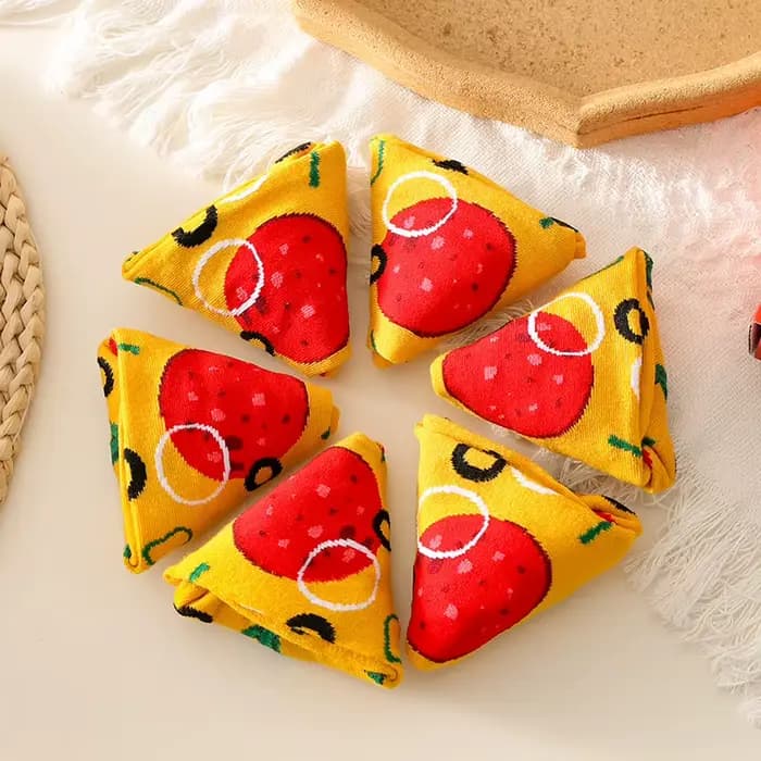 Chaussettes Pizza pour femmes