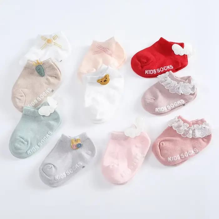 3 paires de chaussettes basses pour bébé