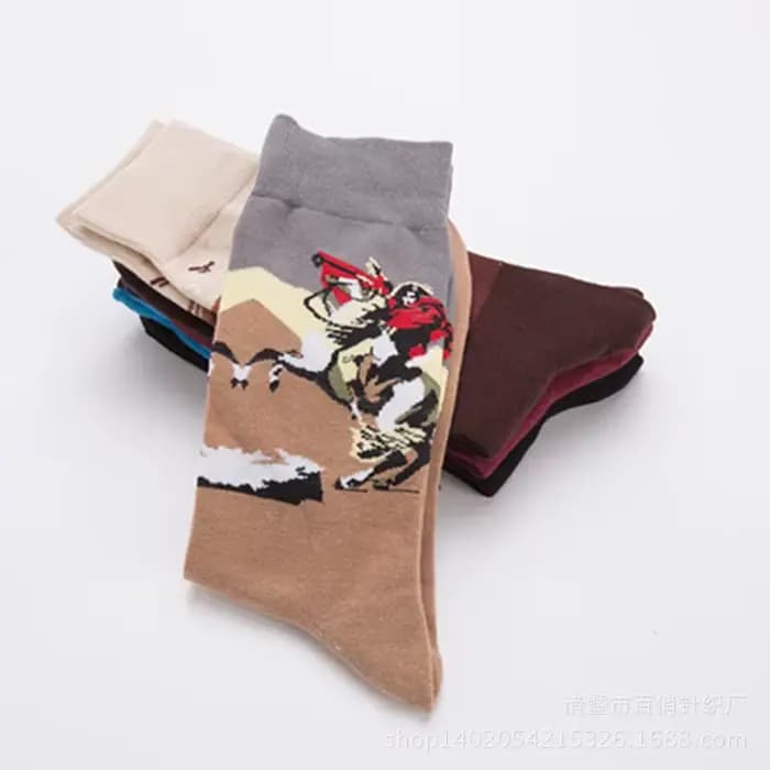 Ensemble de chaussettes Happy Art pour hommes