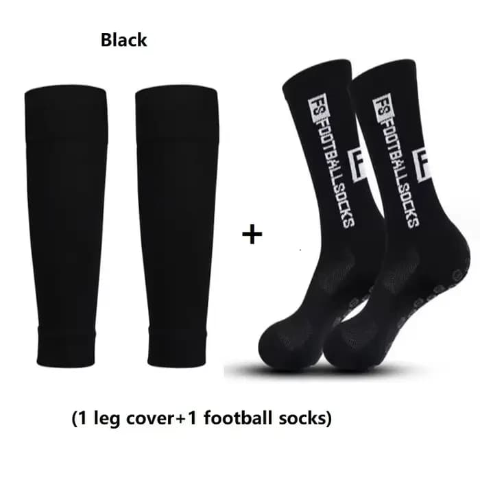 1/3/6 paires de chaussettes de sport de football FS antidérapantes