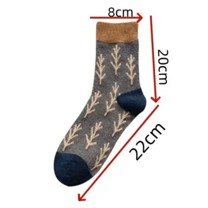 Nouvelles chaussettes en laine d'automne et d'hiver