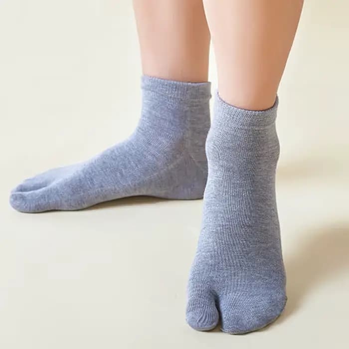 Chaussettes Tabi en coton tongs à deux orteils