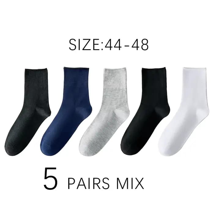 1/7 paires de chaussettes diabétiques non compressives pour hommes