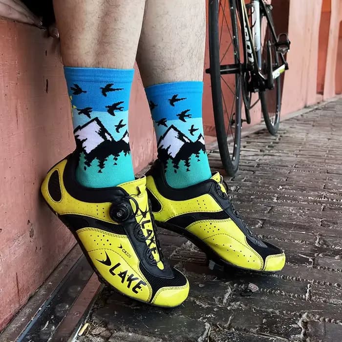 Chaussettes de sport respirantes à compression pour hommes et femmes