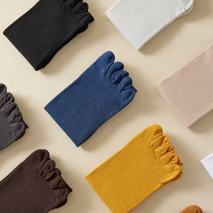 Chaussettes à cinq orteils pour hommes