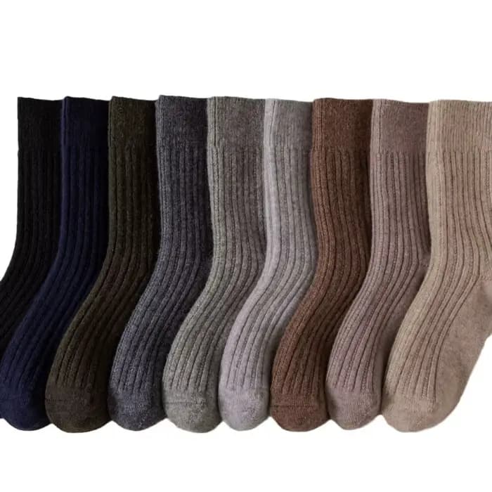 Chaussettes chaudes en laine mérinos pour hommes et femmes