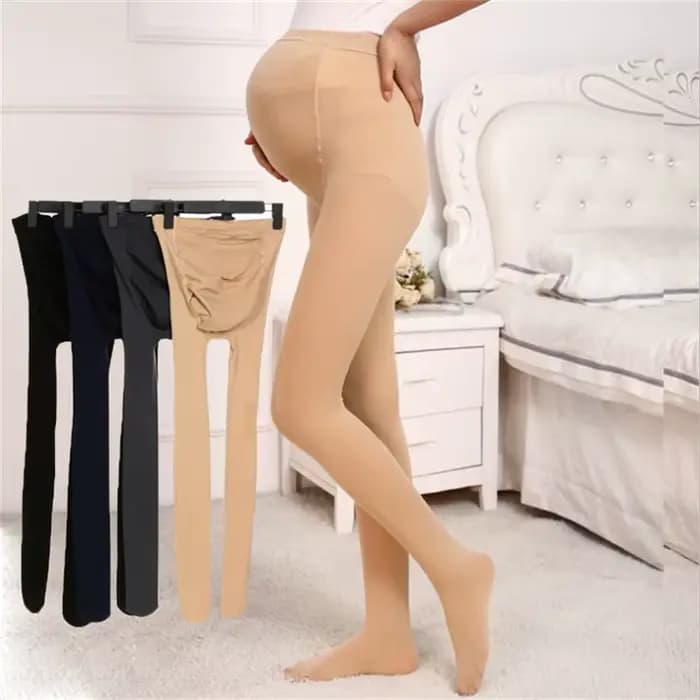 Collants en velours doux pour femmes enceintes