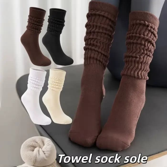Chaussettes empilées pour femmes